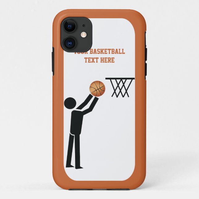 Basketball player with ball custom Case-Mate iPhone case (Back)