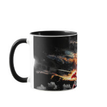 Basketball Player with on Fire Slam Dunk #5