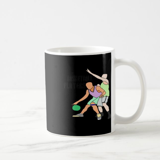 Basketball Players Top  Coffee Mug (Right)