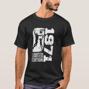 Basketball-Players Vintage born 1971 Birthday Bask T-Shirt