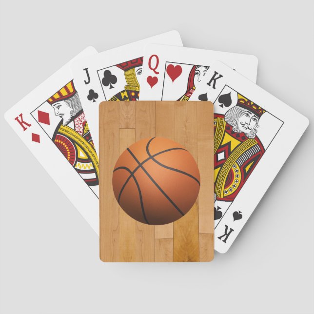 Basketball Playing Cards (Back)
