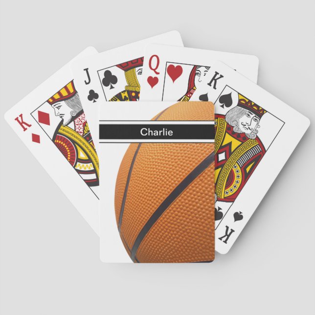 Basketball Playing Cards (Back)