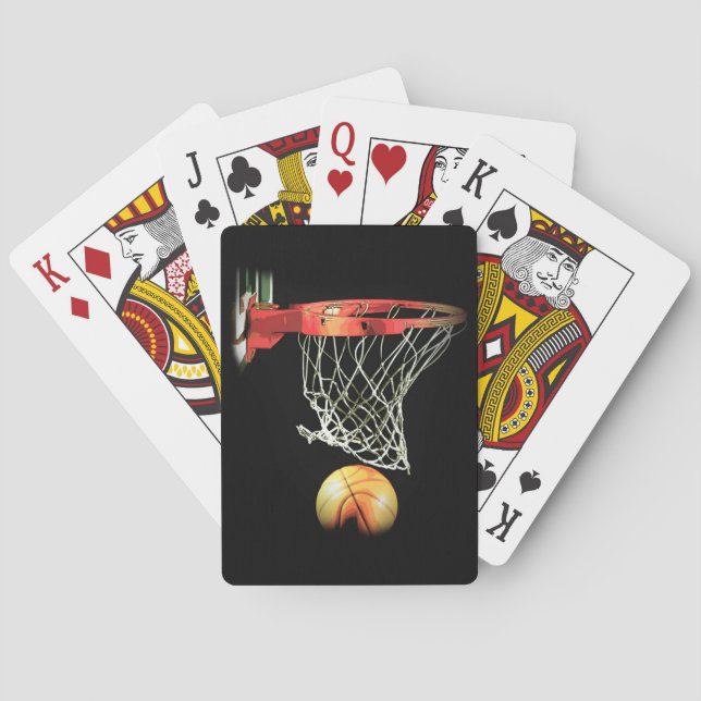 Basketball Playing Cards (Back)