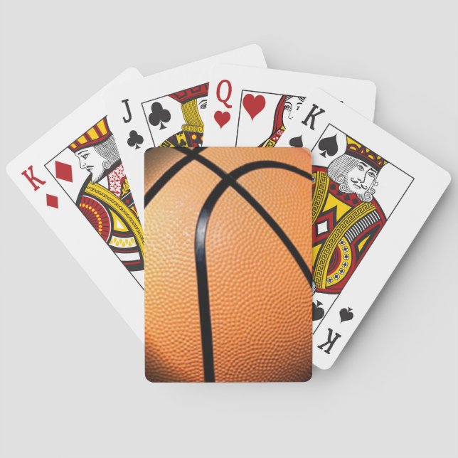 Basketball Poker Cards - Customised (Back)