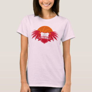 Basketball Poland Polska Polen T-Shirt