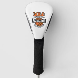 Basketball Popo Funny Vintage Sports Design_1 Golf Head Cover
