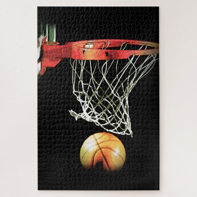 Basketball - Popular Sports Art Jigsaw Puzzle (Vertical)