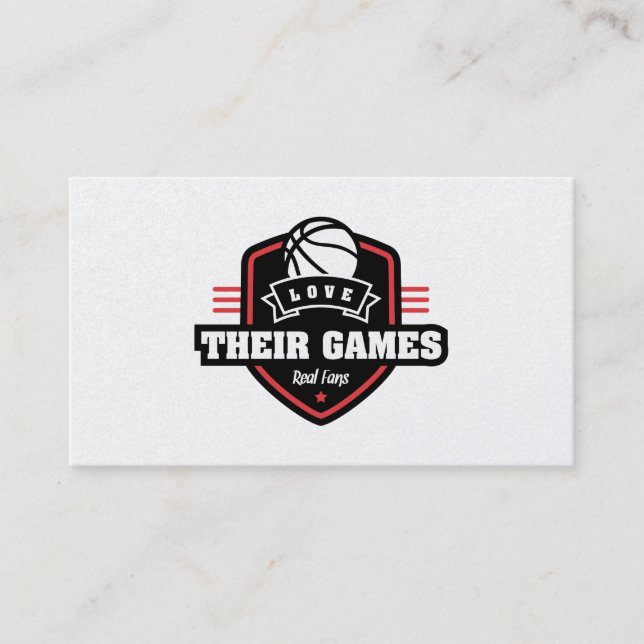 Basketball Portland Trail Blazers Jersey Colour Business Card (Front)