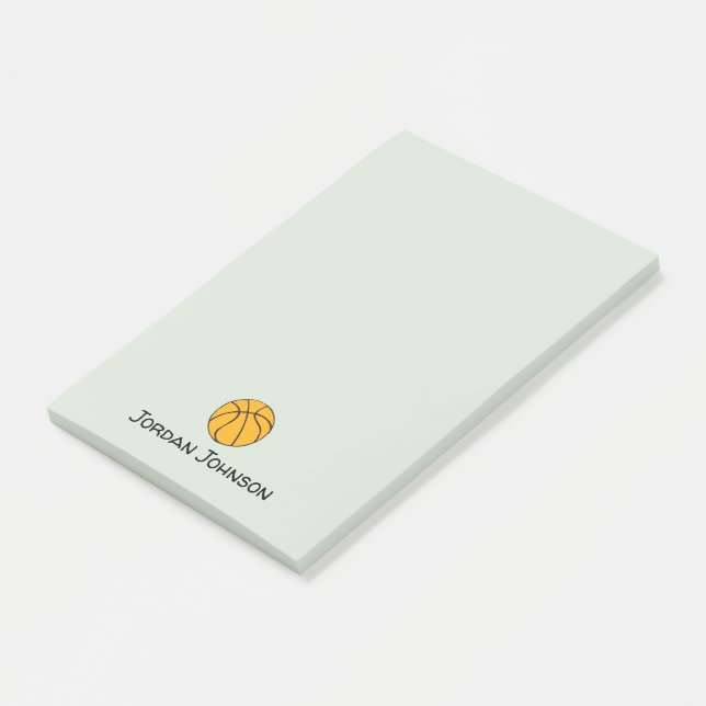 Basketball Post-it Notes (Angled)