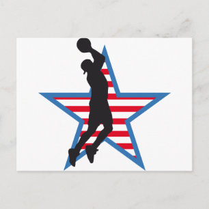 basketball postcard