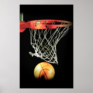 Basketball Poster - Unique Modern Sport Artworks