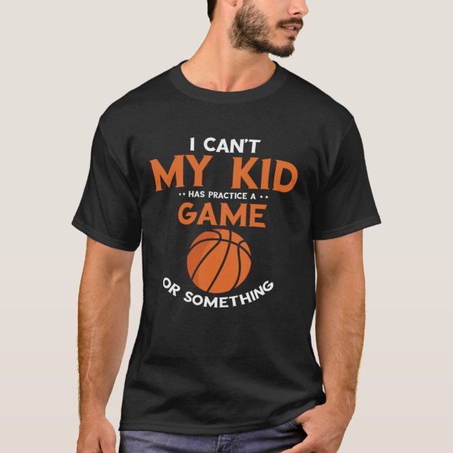 Basketball Practice Baller Kid Basketball Player B T-Shirt (Front)