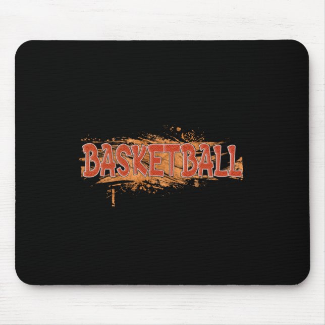 Basketball Premium  Mouse Mat (Front)