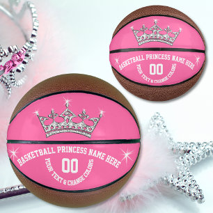 Basketball Princess Personalised Basketball Ball