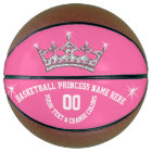 Basketball Princess Personalised Basketball Ball