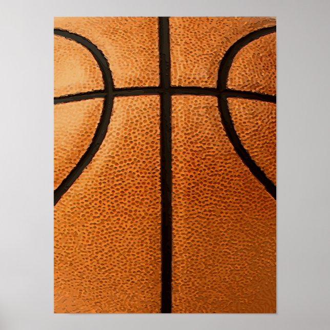 Basketball Print Pattern Background (Front)