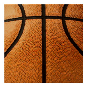 Basketball Print Pattern Background