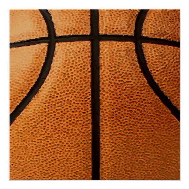 Basketball Print Pattern Background (Front)