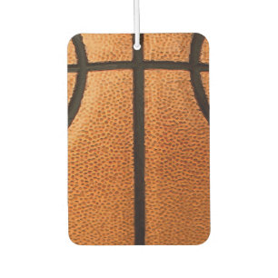 Basketball Print Pattern Background Car Air Freshener