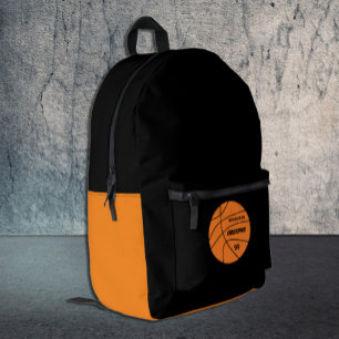 Basketball Printed Backpack