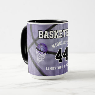 Basketball - Purple Mug