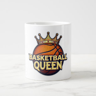 Basketball Queen Large Coffee Mug