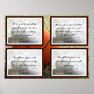 Basketball Quotes Poster 5-8