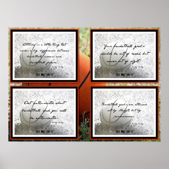 Basketball Quotes Poster 9-12 (Front)
