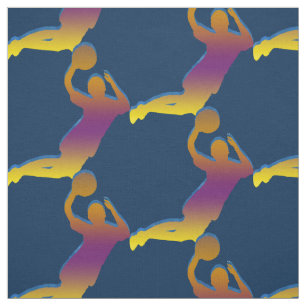 Basketball Rainbow Pattern - Change Colour Fabric