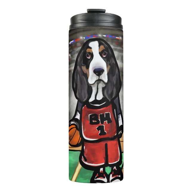 BASKETBALL ROCKS! THERMAL TUMBLER (Front)