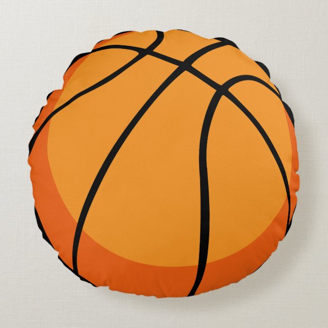 Basketball Round Cushion (Front)