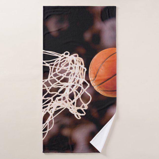 Basketball Scoring Bath Towel (Bath Towel)