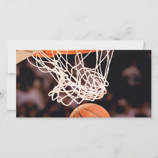 Basketball Scoring Card (Front)