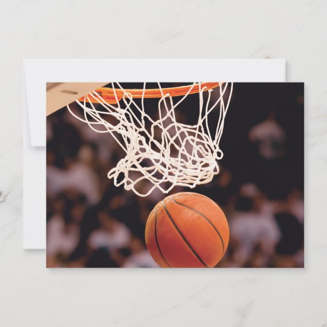 Basketball Scoring Card (Front)