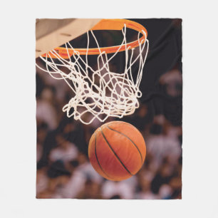 Basketball Scoring Fleece Blanket