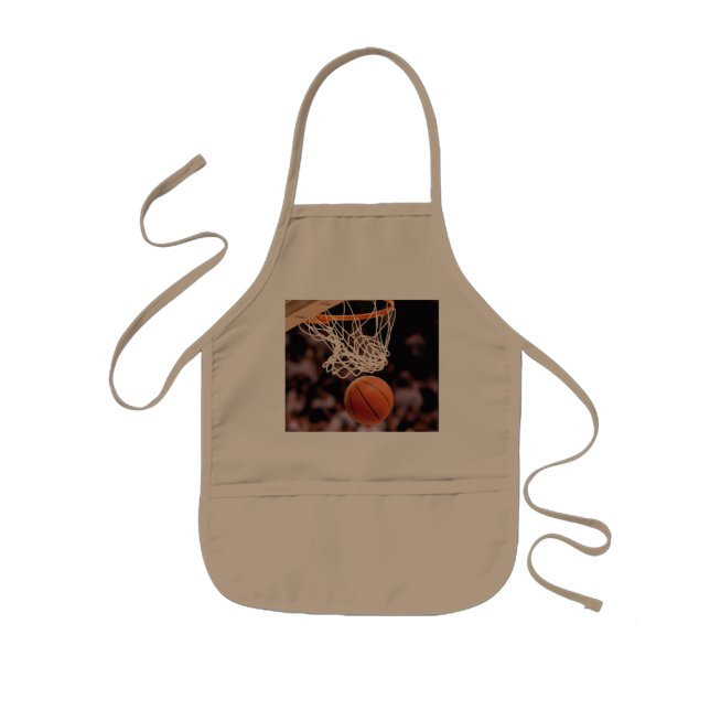 Basketball Scoring Kids Apron (Front)