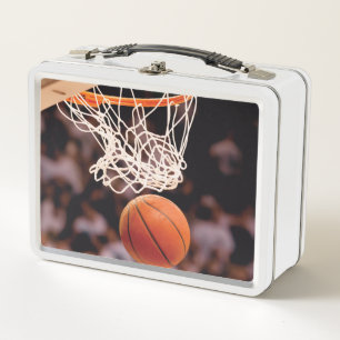 Basketball Scoring Metal Lunch Box