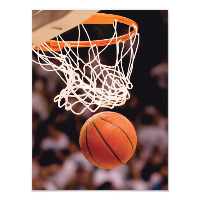 Basketball Scoring Photo Print (Front)