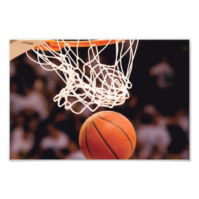 Basketball Scoring Photo Print (Front)