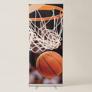 Basketball Scoring Retractable Banner