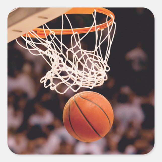 Basketball Scoring Square Sticker (Front)