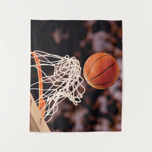 Basketball Scoring Tapestry (Front)