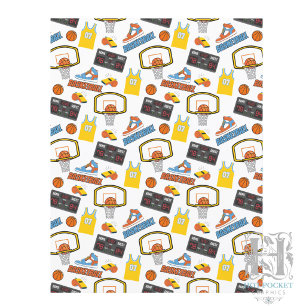 Basketball Scrapbook Paper