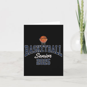 Basketball Senior 2025 Graduation Cl Of 2025 Gradu Card