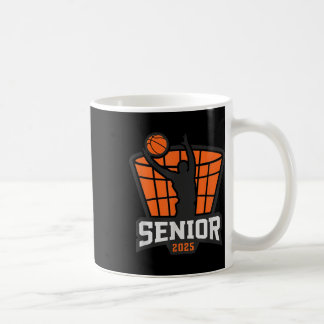 Basketball Senior 2025 Teams Family Matching Outfi Coffee Mug