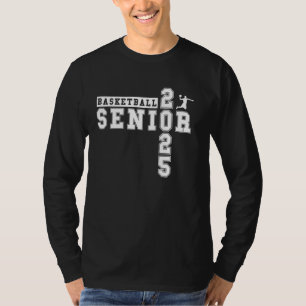 Basketball Senior Night Basketball Senior 2025 Gra T-Shirt