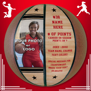 Basketball Senior Night Gift Ideas with PHOTO