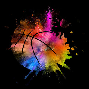 basketball shirt ball graffiti Silhouette