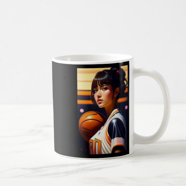 Basketball Shirt  Coffee Mug (Right)