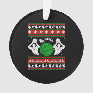 Basketball Shirts - Basketball Christmas Shirt Ornament